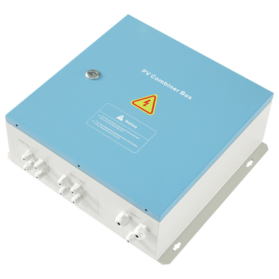 1000V 8 ~ 24 Strings IP65 DC PV Aluminum Combination Lock Box Combiner Box for Solar Energy System, Solar Panel