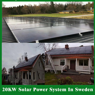 Set up a Lithium Batteries for Balcony Solar Panel Energy Systems 12v On-grid Module 10kw  Solar System