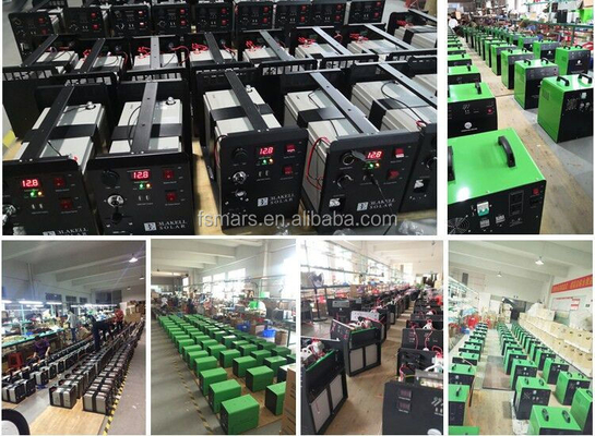 Portable off Grid Solar Generator Bank Power System with Solar Panel  Solar Energy System
