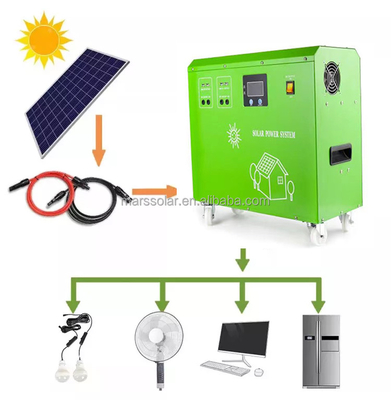 5000w 5kw 24v Portable Solar AC DC Energy Power Panel Generator Solar Panel Kit System Home