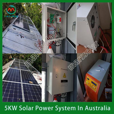 Best Price Complete Design Hybrid Home Solar Home System 5KW on Grid Solar Energy Systems 5000W Solar Roof for Home