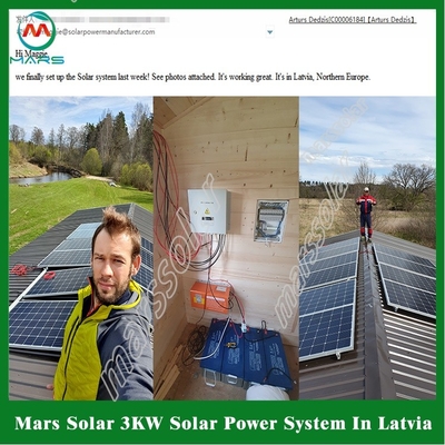 Complete Solar System 3000w 4000w 5000w Off Grid Solar Panel Kit for Home Solar Energy Power Panel System