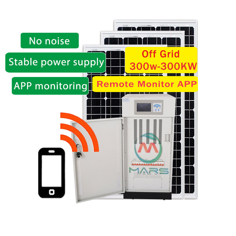 Home Kit Fotovoltaico 3 kw 5kw 8kw Solar Inverter Kit Panel System Solar Energy System