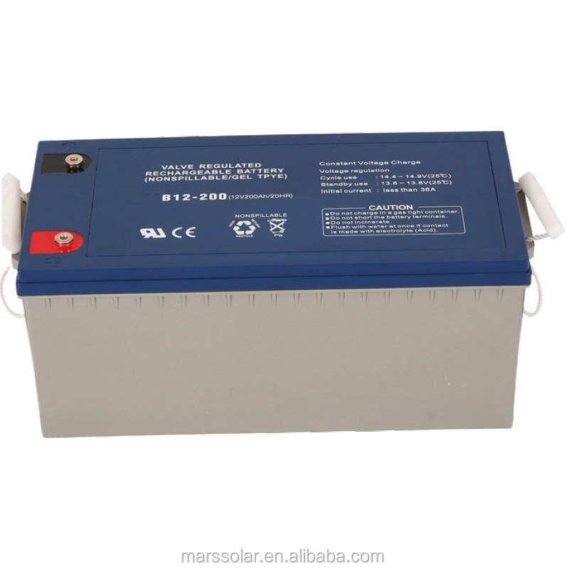 Free Maintenance 12v 100ah 200ah 250ah Battery Rechargeable Deep Cycle 12v 120ah Sodium-ion Battery Gel Battery for Solar System